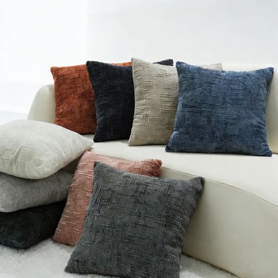 Nordic Style Soft Bed Back Cushion, Sofa Cushion Cover for Living Room, Bay Window Pillow for Bedroom