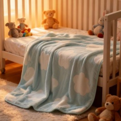 Flannel Cloud-Feel Blanket | Cloud-Like Warmth | All-Scene Lightweight Lap Blanket